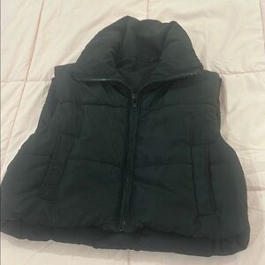 Black Puffer Vest